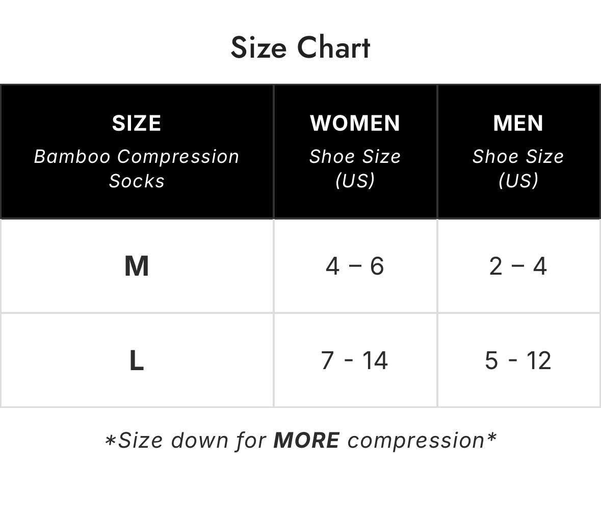 Premium Bamboo Compression Socks