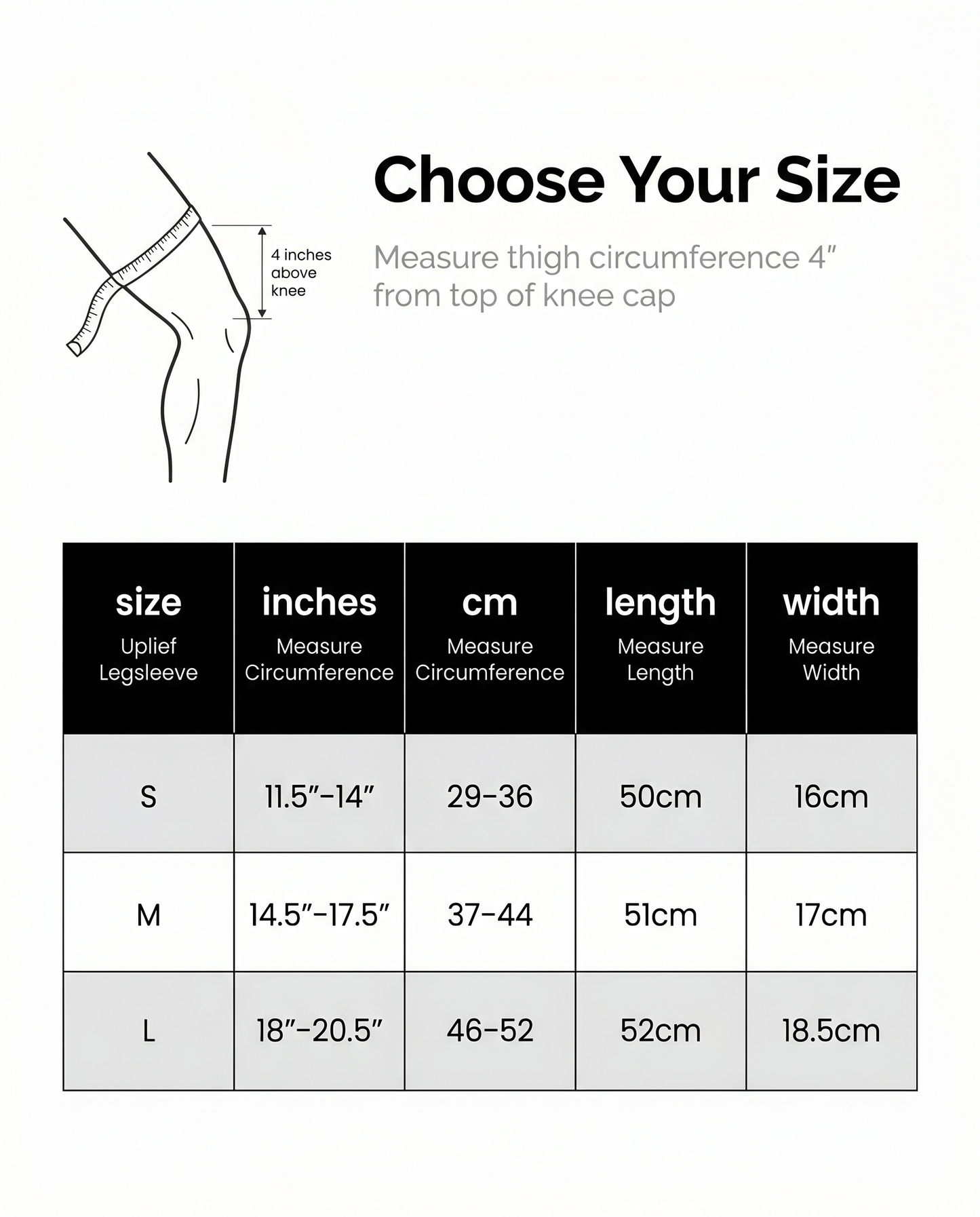 Premium Bamboo Leg Sleeves