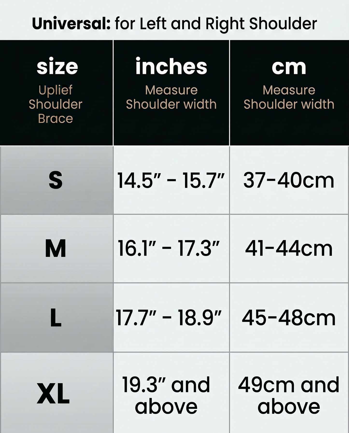 Premium Bamboo Compression Shoulder Brace