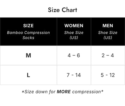 Premium Bamboo Compression Socks