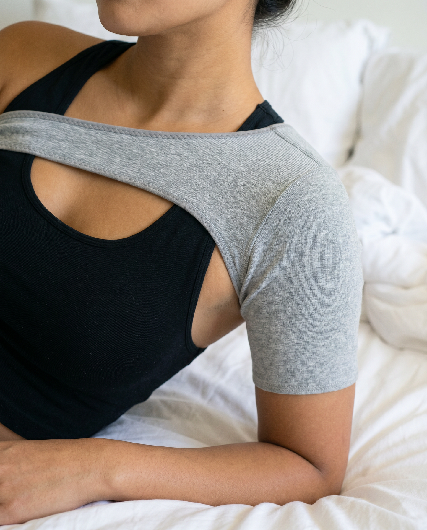 Premium Bamboo Compression Shoulder Brace