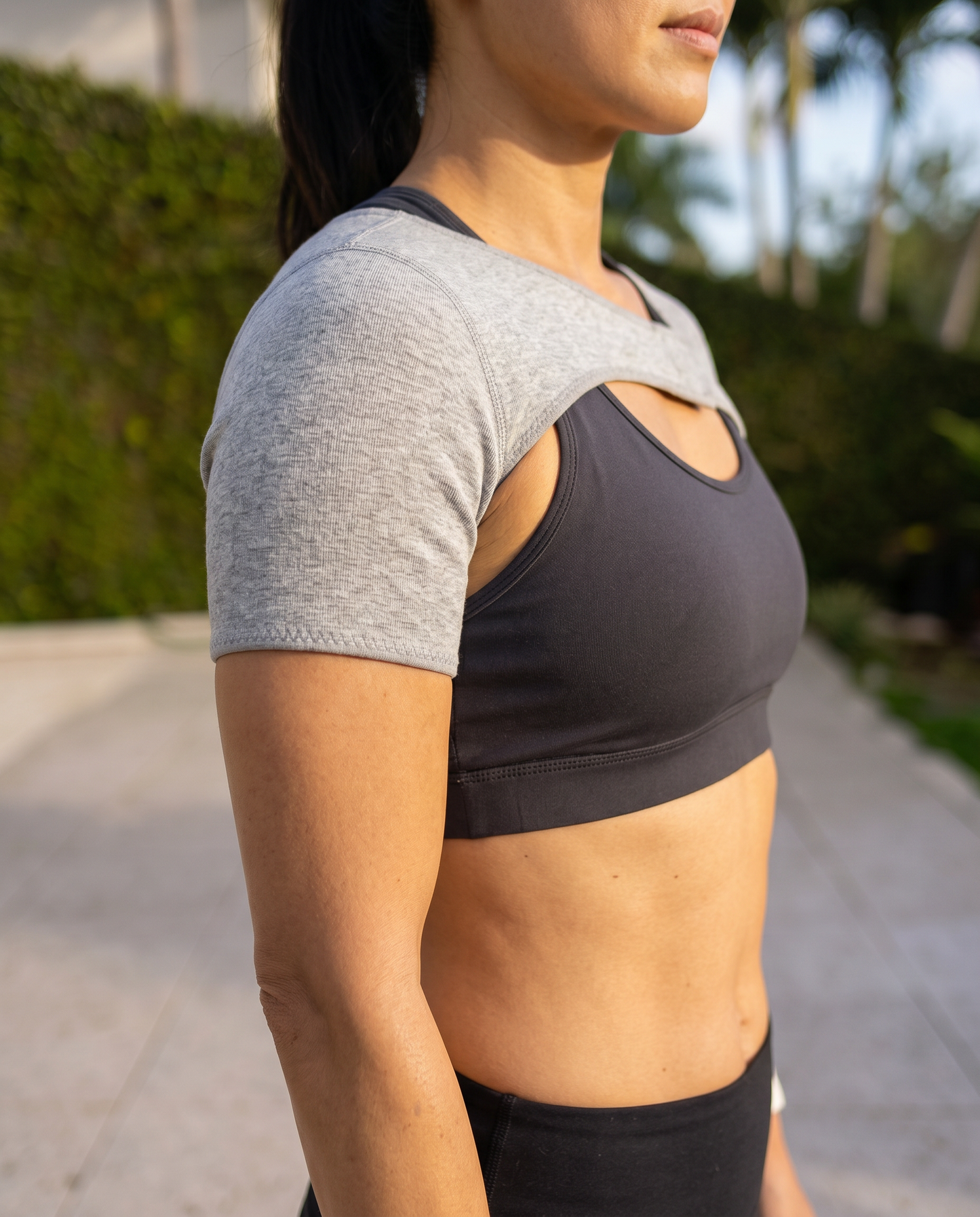 Premium Bamboo Compression Shoulder Brace