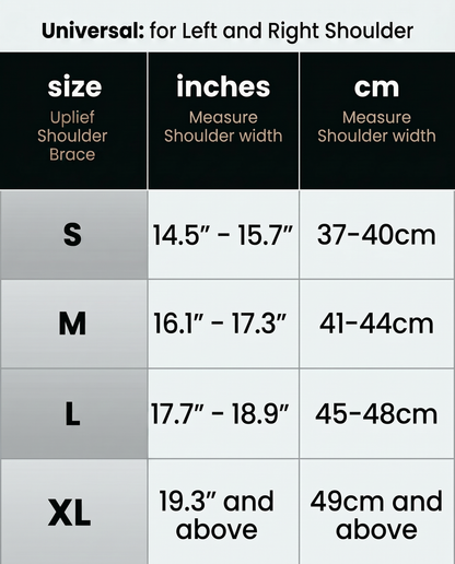 Premium Bamboo Compression Shoulder Brace